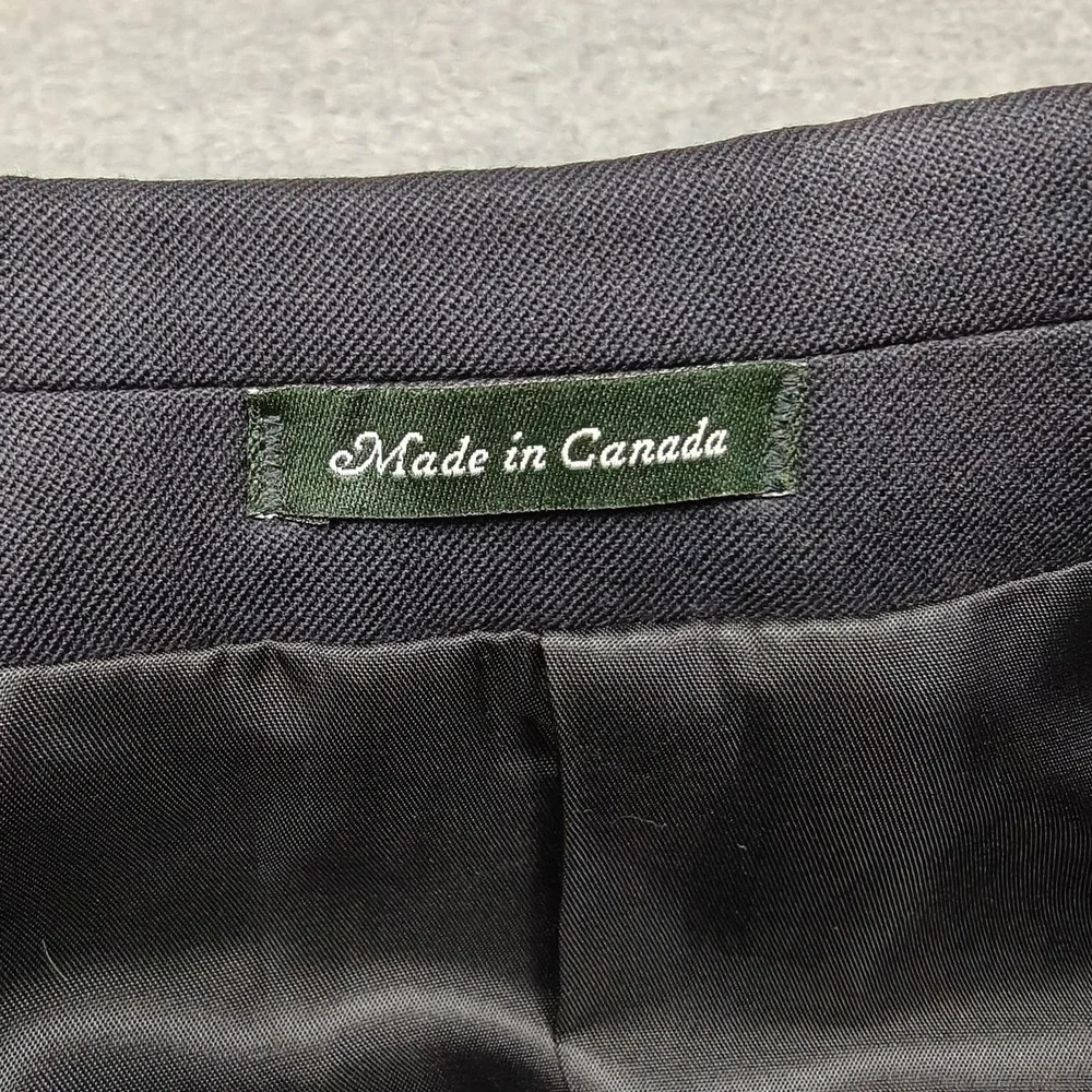 J Crew Suit Jacket Mens 40R‎ Gray Wool Three Button Classic Fit Made In Canada